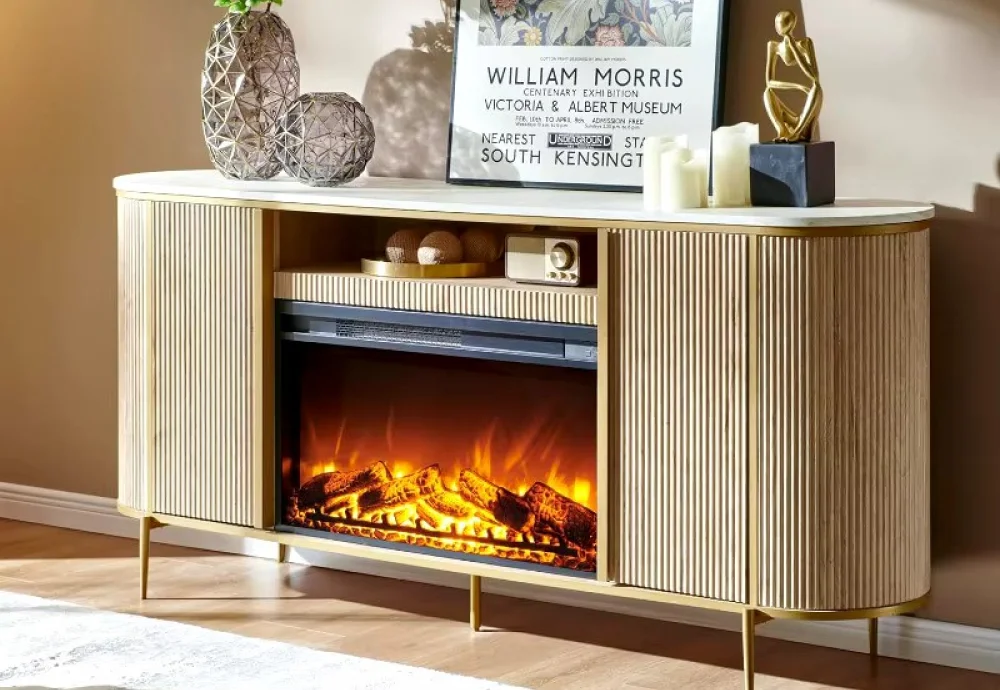 best electric fireplace with heater