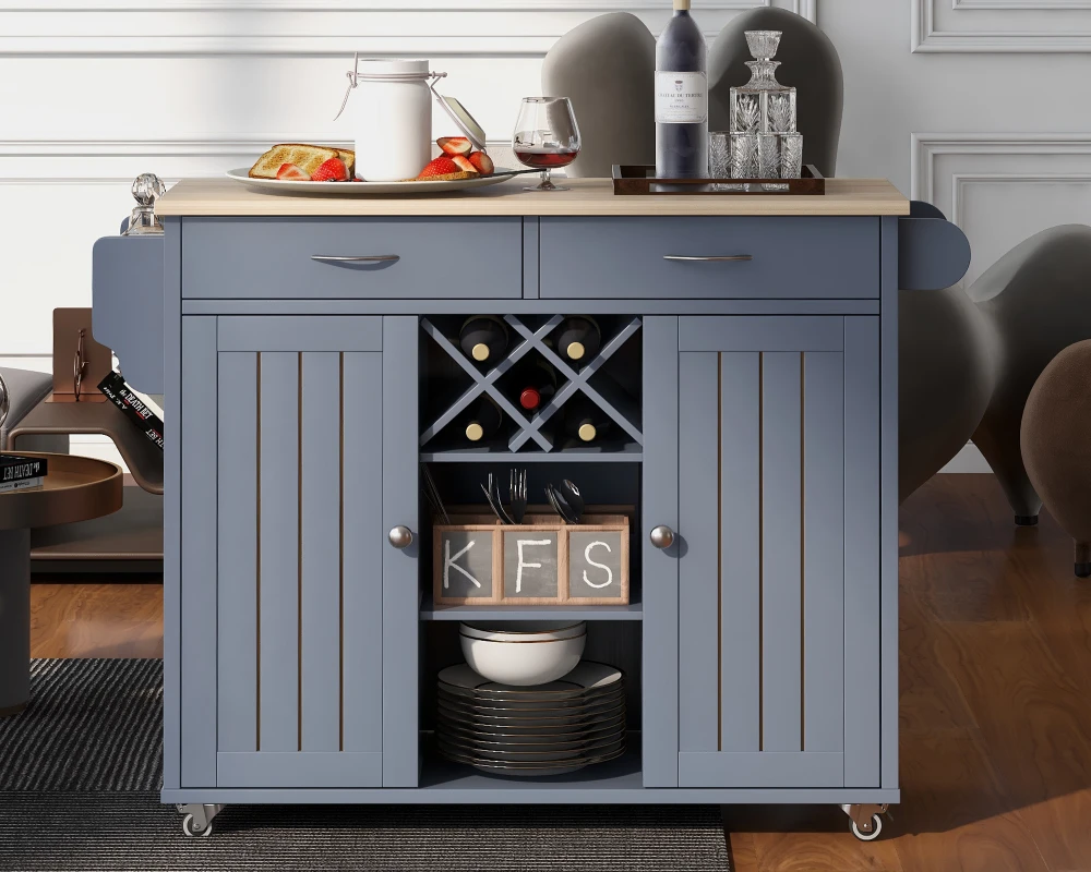 kitchen cart with storage